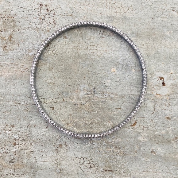 kate spade Jewelry - ♥️ Kate Spade ♥️ Silver & Diamond Bangle Bracelet